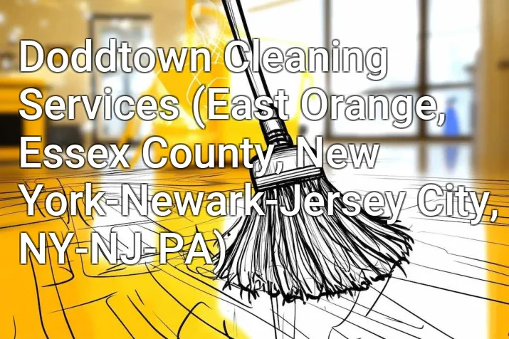 Doddtown Cleaning Services (East Orange, Essex County, New York-Newark-Jersey City, NY-NJ-PA)
