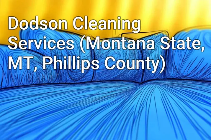 Dodson Cleaning Services (Montana State, MT, Phillips County)