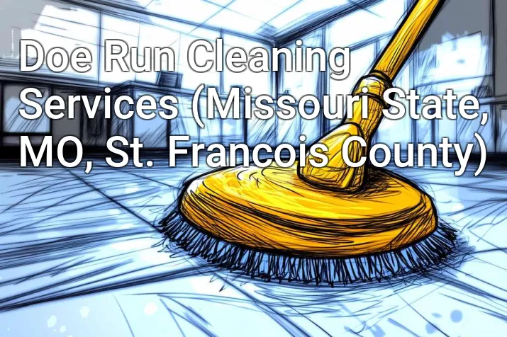 Doe Run Cleaning Services (Missouri State, MO, St. Francois County)