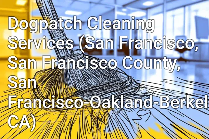 Dogpatch Cleaning Services (San Francisco, San Francisco County, San Francisco-Oakland-Berkeley, CA)