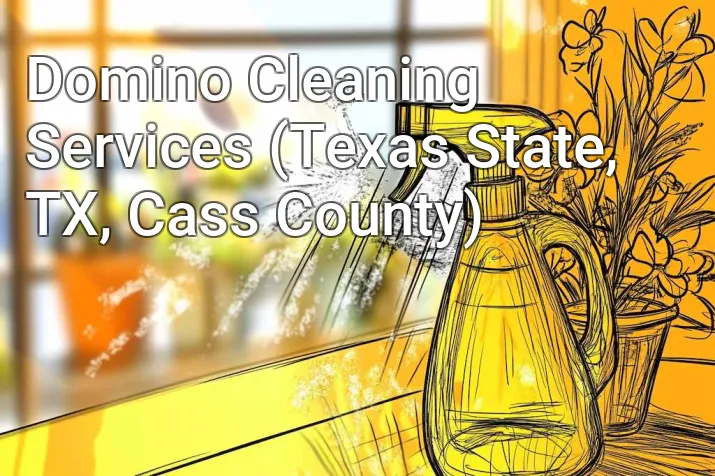 Domino Cleaning Services (Texas State, TX, Cass County)