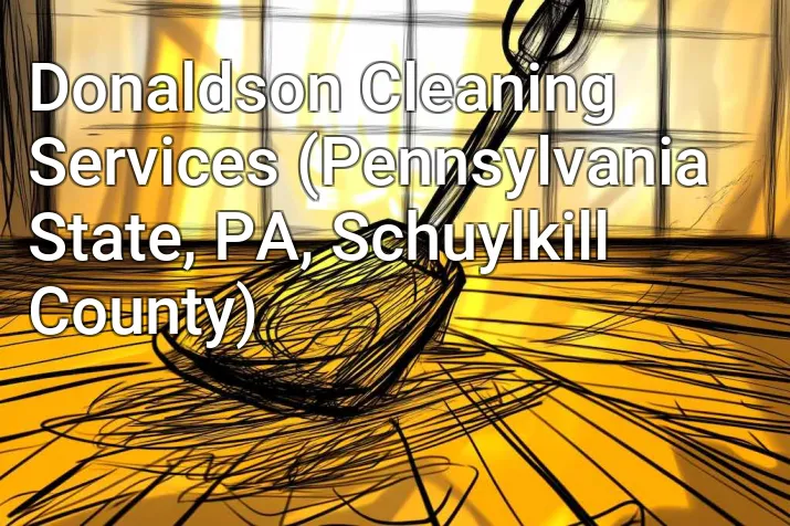 Donaldson Cleaning Services (Pennsylvania State, PA, Schuylkill County)