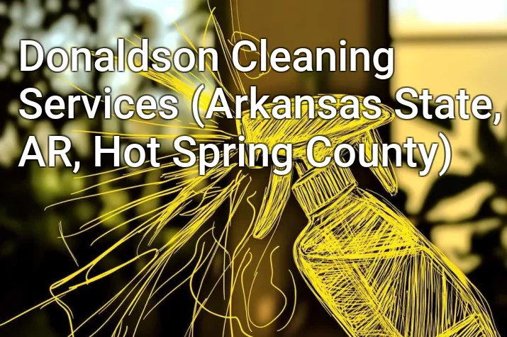 Donaldson Cleaning Services (Arkansas State, AR, Hot Spring County)