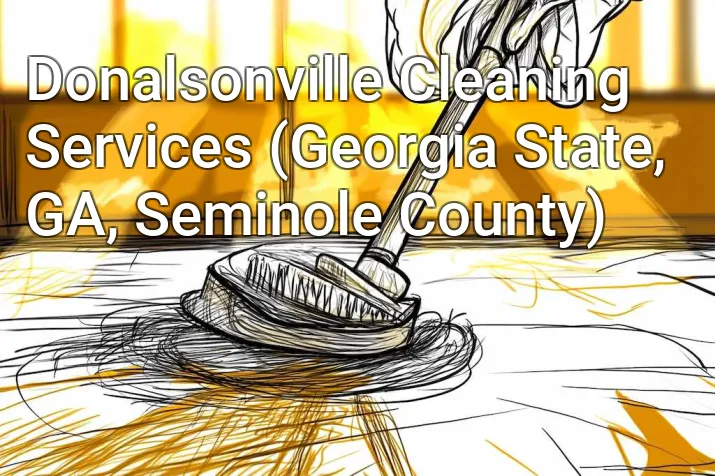 Donalsonville Cleaning Services (Georgia State, GA, Seminole County)
