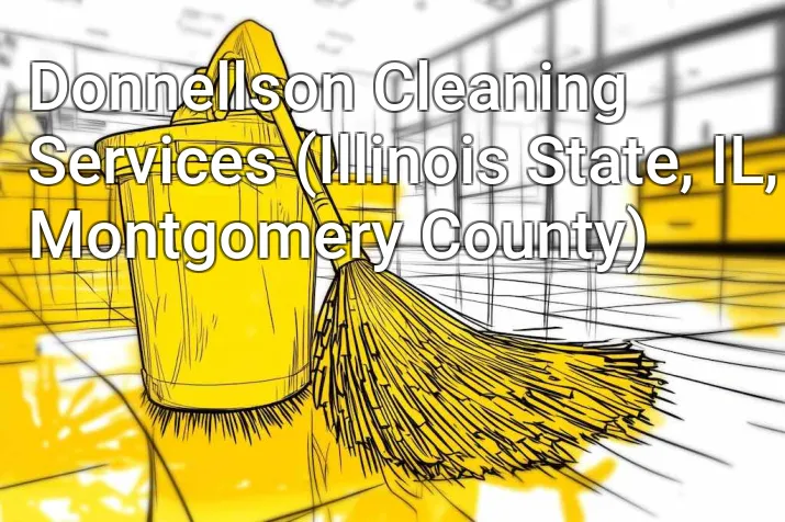 Donnellson Cleaning Services (Illinois State, IL, Montgomery County)