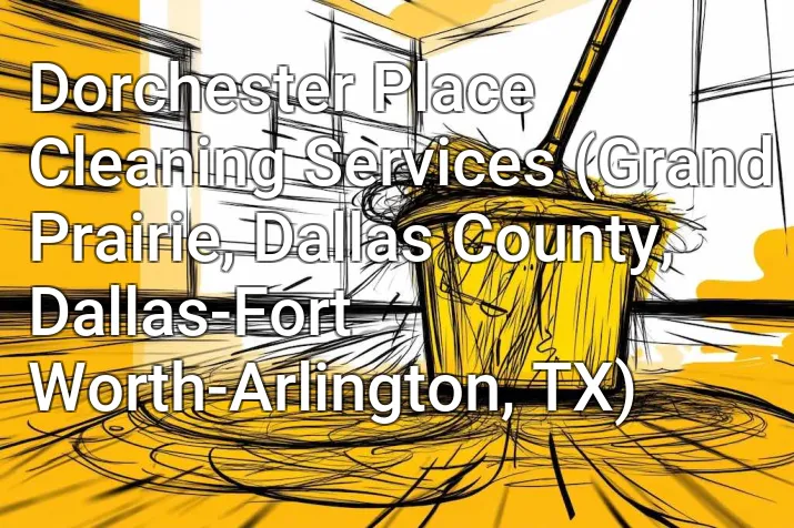 Dorchester Place Cleaning Services (Grand Prairie, Dallas County, Dallas-Fort Worth-Arlington, TX)