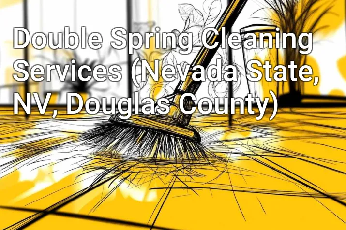 Double Spring Cleaning Services (Nevada State, NV, Douglas County)