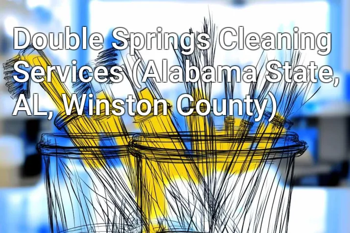 Double Springs Cleaning Services (Alabama State, AL, Winston County)