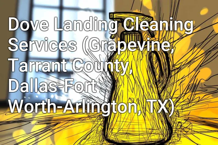 Dove Landing Cleaning Services (Grapevine, Tarrant County, Dallas-Fort Worth-Arlington, TX)