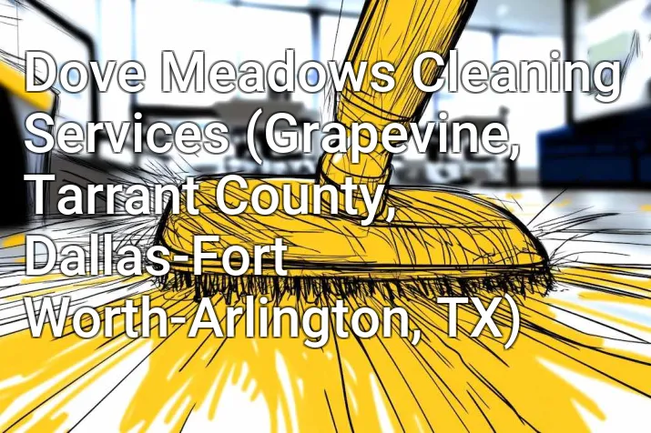 Dove Meadows Cleaning Services (Grapevine, Tarrant County, Dallas-Fort Worth-Arlington, TX)