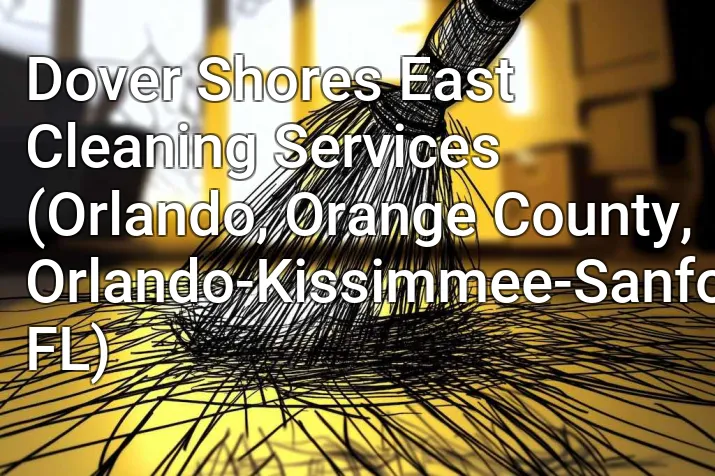 Dover Shores East Cleaning Services (Orlando, Orange County, Orlando-Kissimmee-Sanford, FL)