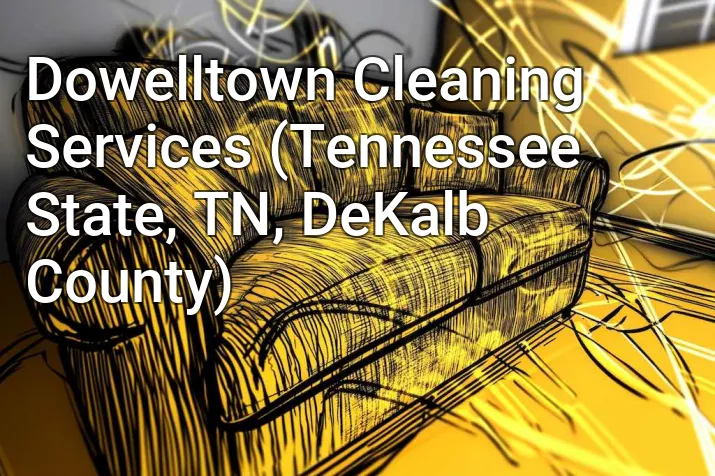 Dowelltown Cleaning Services (Tennessee State, TN, DeKalb County)