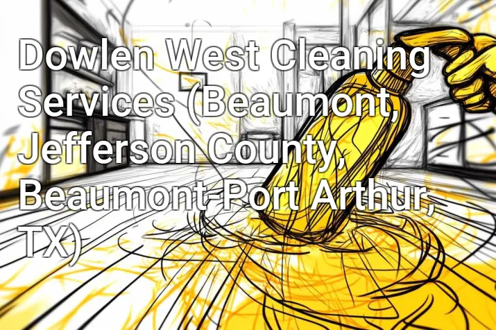 Dowlen West Cleaning Services (Beaumont, Jefferson County, Beaumont-Port Arthur, TX)