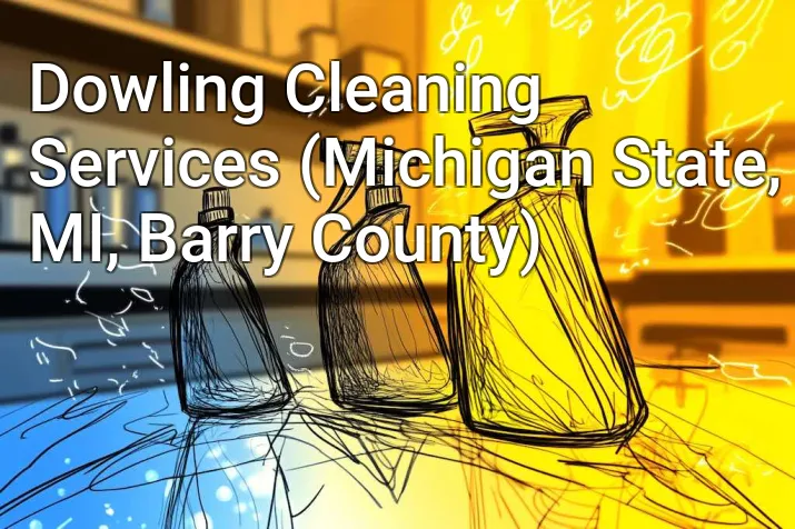 Dowling Cleaning Services (Michigan State, MI, Barry County)