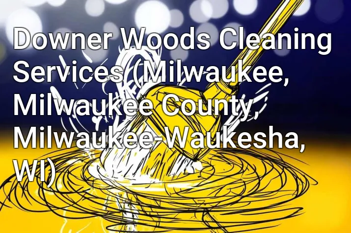 Downer Woods Cleaning Services (Milwaukee, Milwaukee County, Milwaukee-Waukesha, WI)
