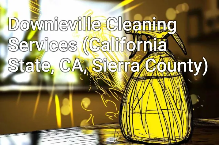 Downieville Cleaning Services (California State, CA, Sierra County)