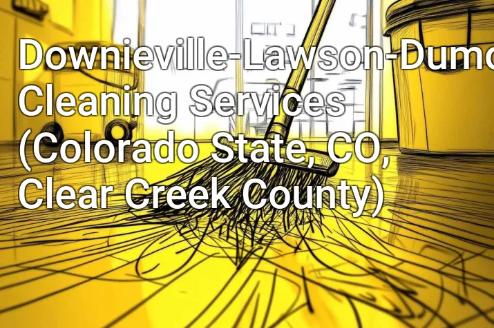 Downieville-Lawson-Dumont Cleaning Services (Colorado State, CO, Clear Creek County)