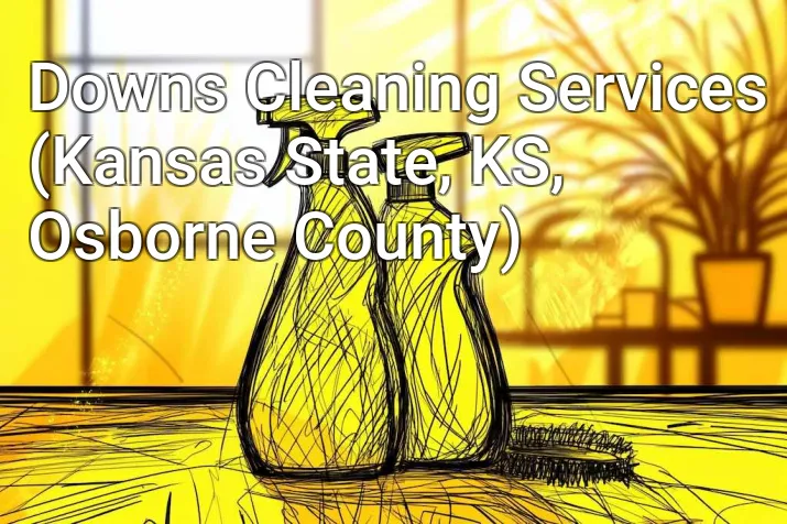 Downs Cleaning Services (Kansas State, KS, Osborne County)