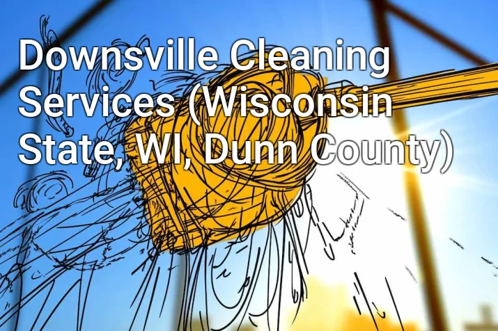Downsville Cleaning Services (Wisconsin State, WI, Dunn County)