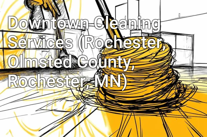 Downtown Cleaning Services (Rochester, Olmsted County, Rochester, MN)