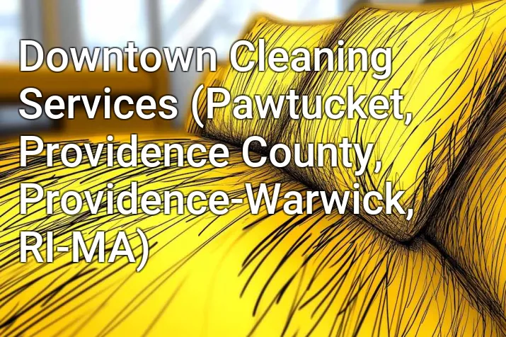 Downtown Cleaning Services (Pawtucket, Providence County, Providence-Warwick, RI-MA)