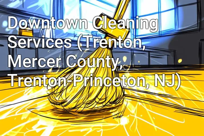 Downtown Cleaning Services (Trenton, Mercer County, Trenton-Princeton, NJ)