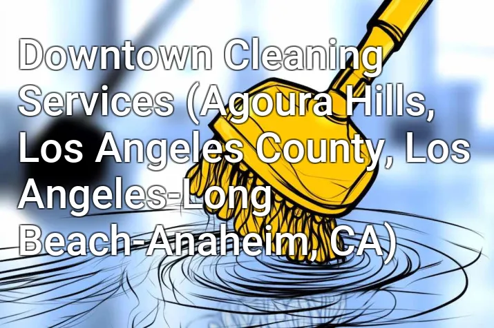Downtown Cleaning Services (Agoura Hills, Los Angeles County, Los Angeles-Long Beach-Anaheim, CA)