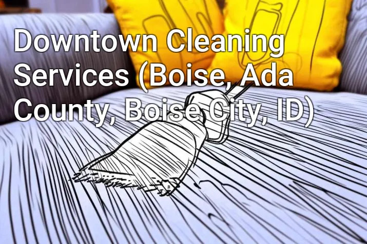 Downtown Cleaning Services (Boise, Ada County, Boise City, ID)