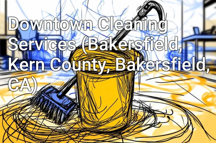 Downtown Cleaning Services (Bakersfield, Kern County, Bakersfield, CA)