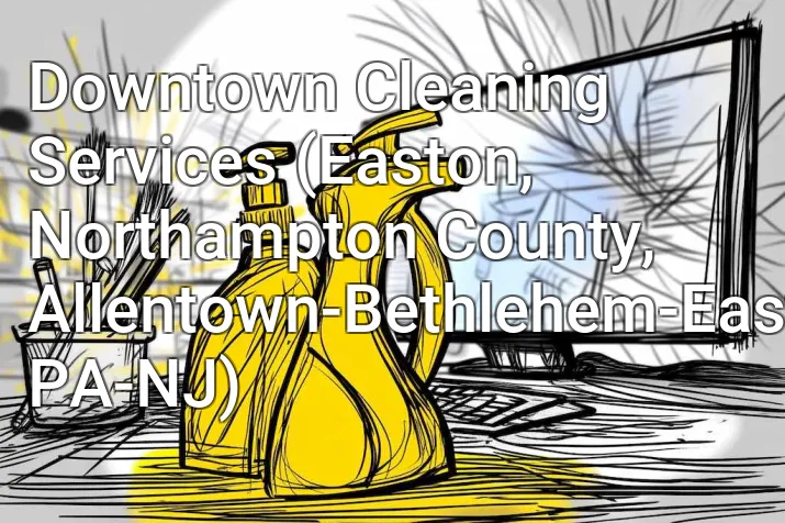 Downtown Cleaning Services (Easton, Northampton County, Allentown-Bethlehem-Easton, PA-NJ)