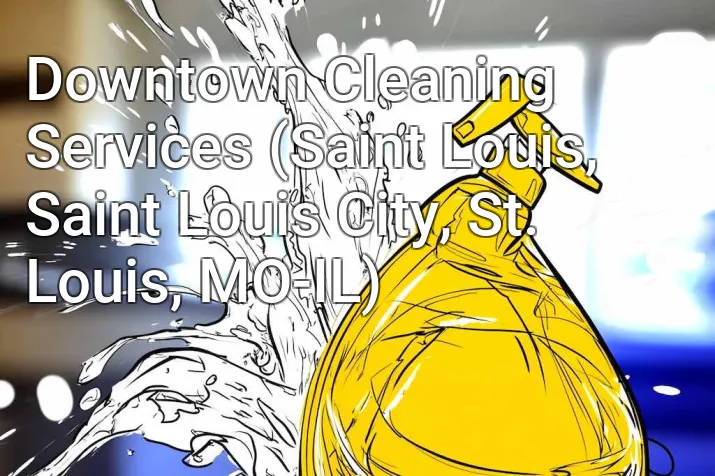 Downtown Cleaning Services (Saint Louis, Saint Louis City, St. Louis, MO-IL)