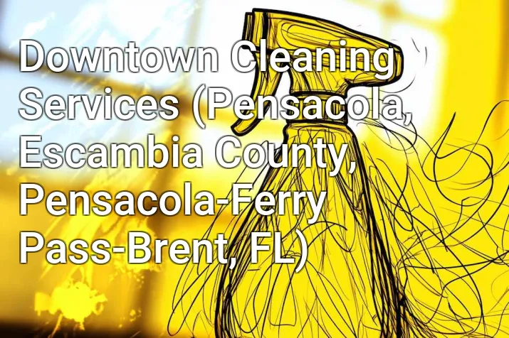 Downtown Cleaning Services (Pensacola, Escambia County, Pensacola-Ferry Pass-Brent, FL)