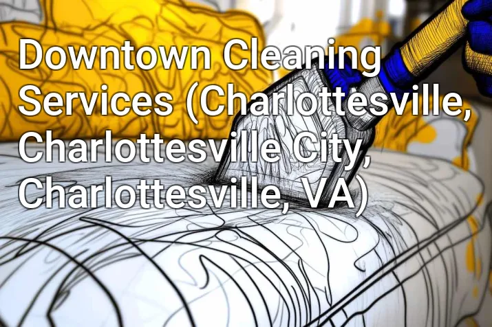 Downtown Cleaning Services (Charlottesville, Charlottesville City, Charlottesville, VA)