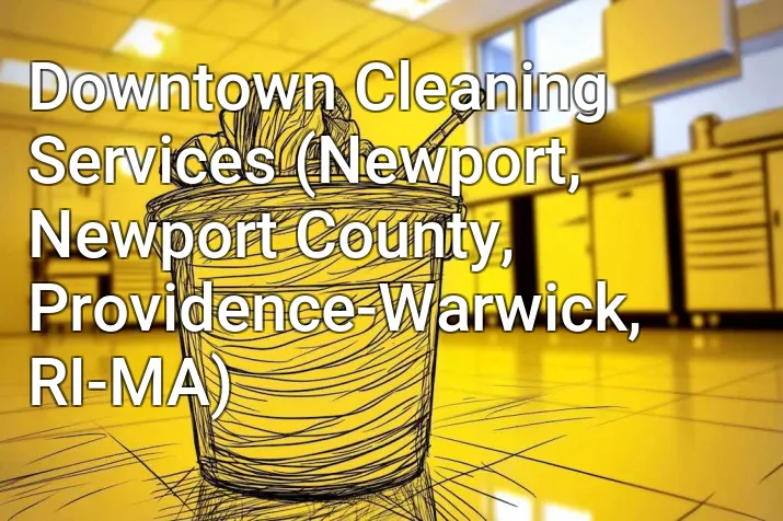Downtown Cleaning Services (Newport, Newport County, Providence-Warwick, RI-MA)