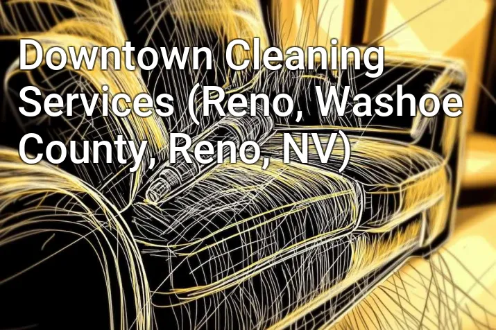 Downtown Cleaning Services (Reno, Washoe County, Reno, NV)