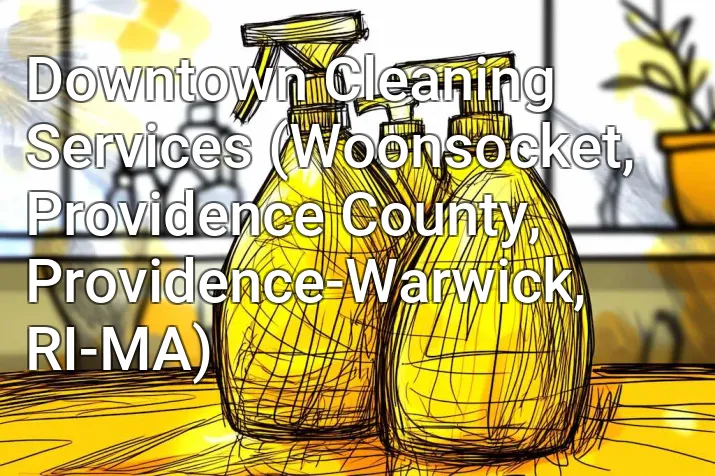 Downtown Cleaning Services (Woonsocket, Providence County, Providence-Warwick, RI-MA)
