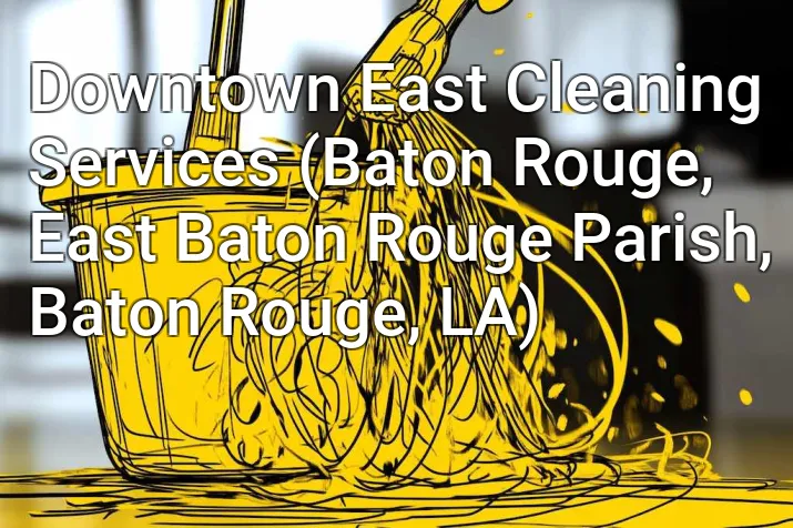 Downtown East Cleaning Services (Baton Rouge, East Baton Rouge Parish, Baton Rouge, LA)