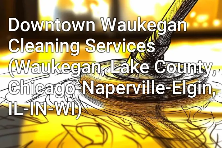 Downtown Waukegan Cleaning Services (Waukegan, Lake County, Chicago-Naperville-Elgin, IL-IN-WI)