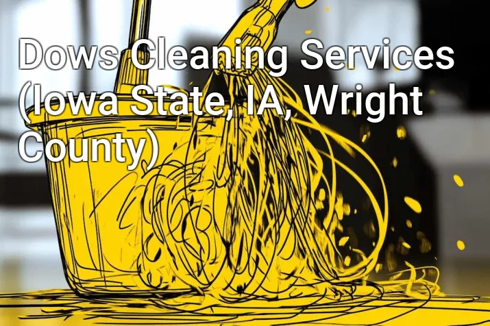 Dows Cleaning Services (Iowa State, IA, Wright County)