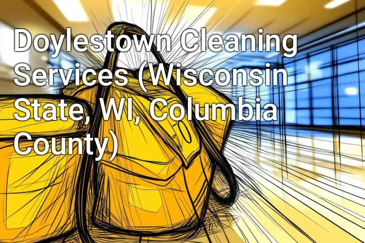 Doylestown Cleaning Services (Wisconsin State, WI, Columbia County)