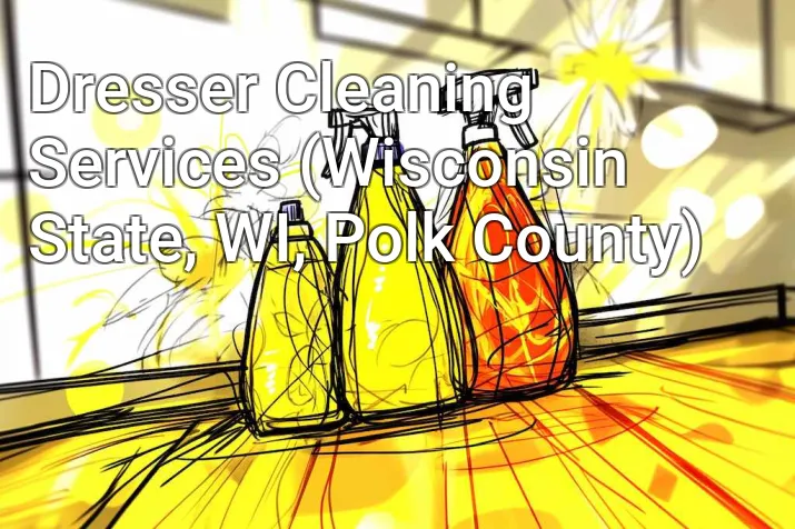 Dresser Cleaning Services (Wisconsin State, WI, Polk County)