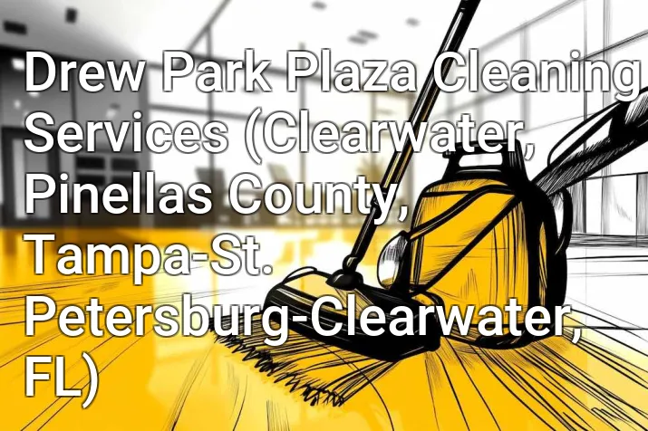 Drew Park Plaza Cleaning Services (Clearwater, Pinellas County, Tampa-St. Petersburg-Clearwater, FL)