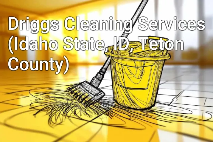 Driggs Cleaning Services (Idaho State, ID, Teton County)