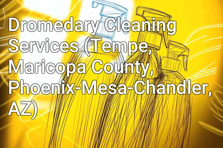 Dromedary Cleaning Services (Tempe, Maricopa County, Phoenix-Mesa-Chandler, AZ)