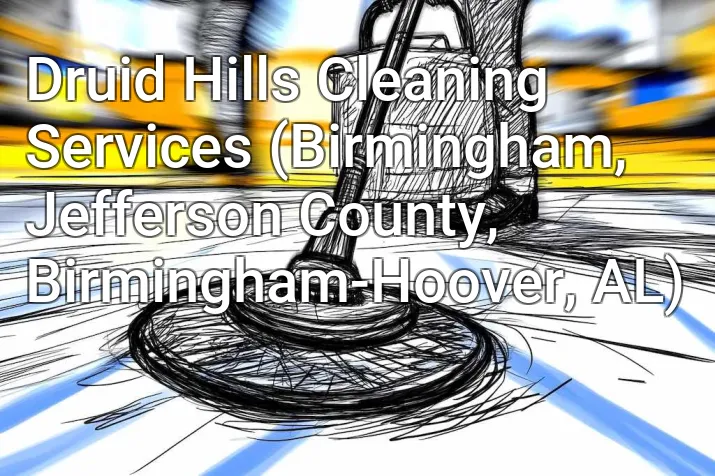 Druid Hills Cleaning Services (Birmingham, Jefferson County, Birmingham-Hoover, AL)