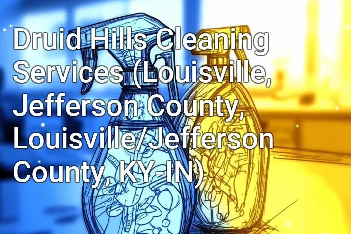Druid Hills Cleaning Services (Louisville, Jefferson County, Louisville/Jefferson County, KY-IN)
