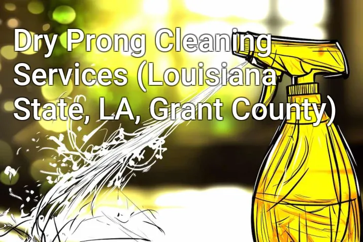 Dry Prong Cleaning Services (Louisiana State, LA, Grant County)