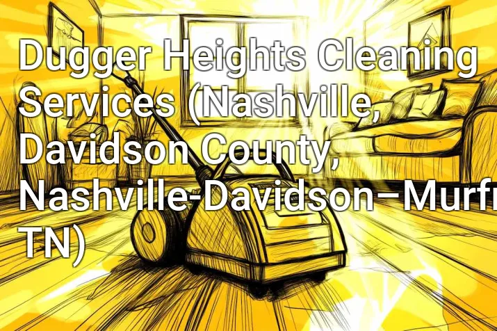 Dugger Heights Cleaning Services (Nashville, Davidson County, Nashville-Davidson–Murfreesboro–Franklin, TN)