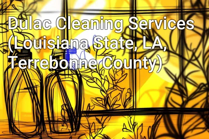Dulac Cleaning Services (Louisiana State, LA, Terrebonne County)