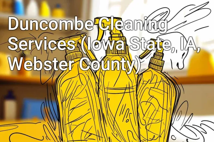 Duncombe Cleaning Services (Iowa State, IA, Webster County)